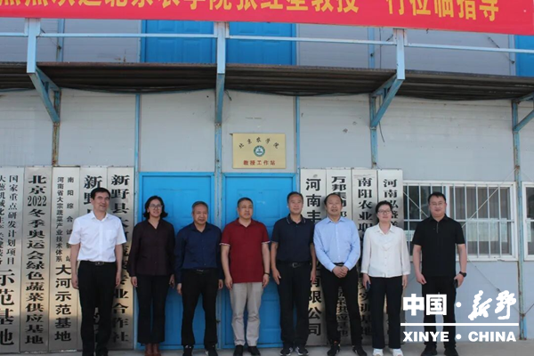 沙堰镇举行北京农学院·河南丰园农业教授工作站揭牌仪式