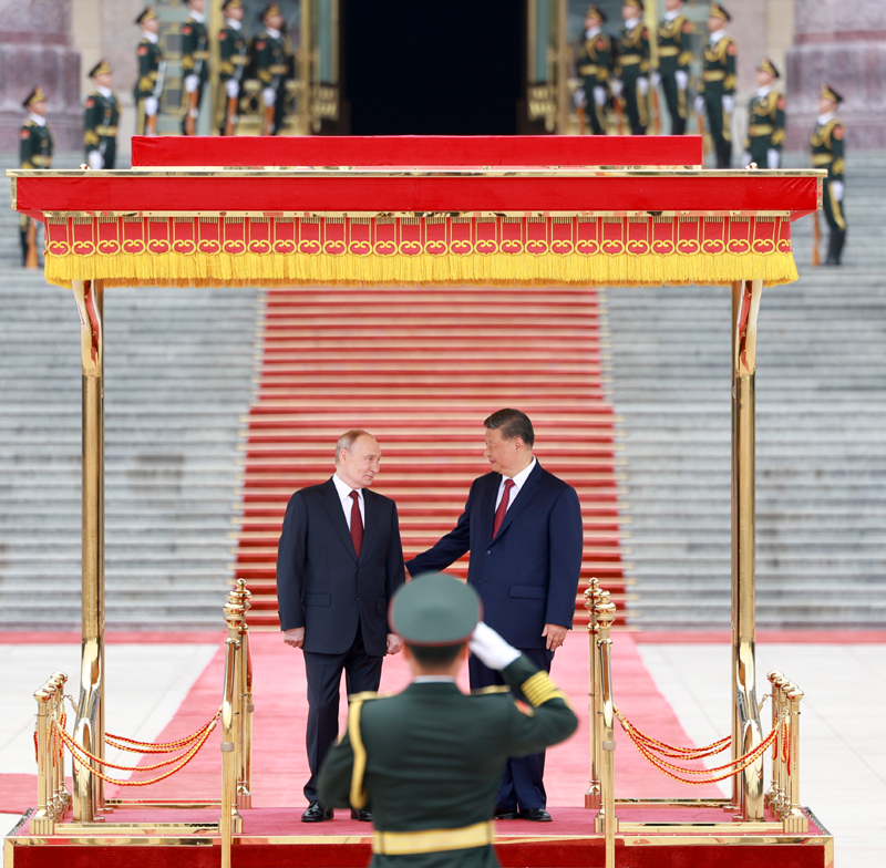 习近平同俄罗斯总统普京会谈 习近平同俄罗斯总统普京会谈