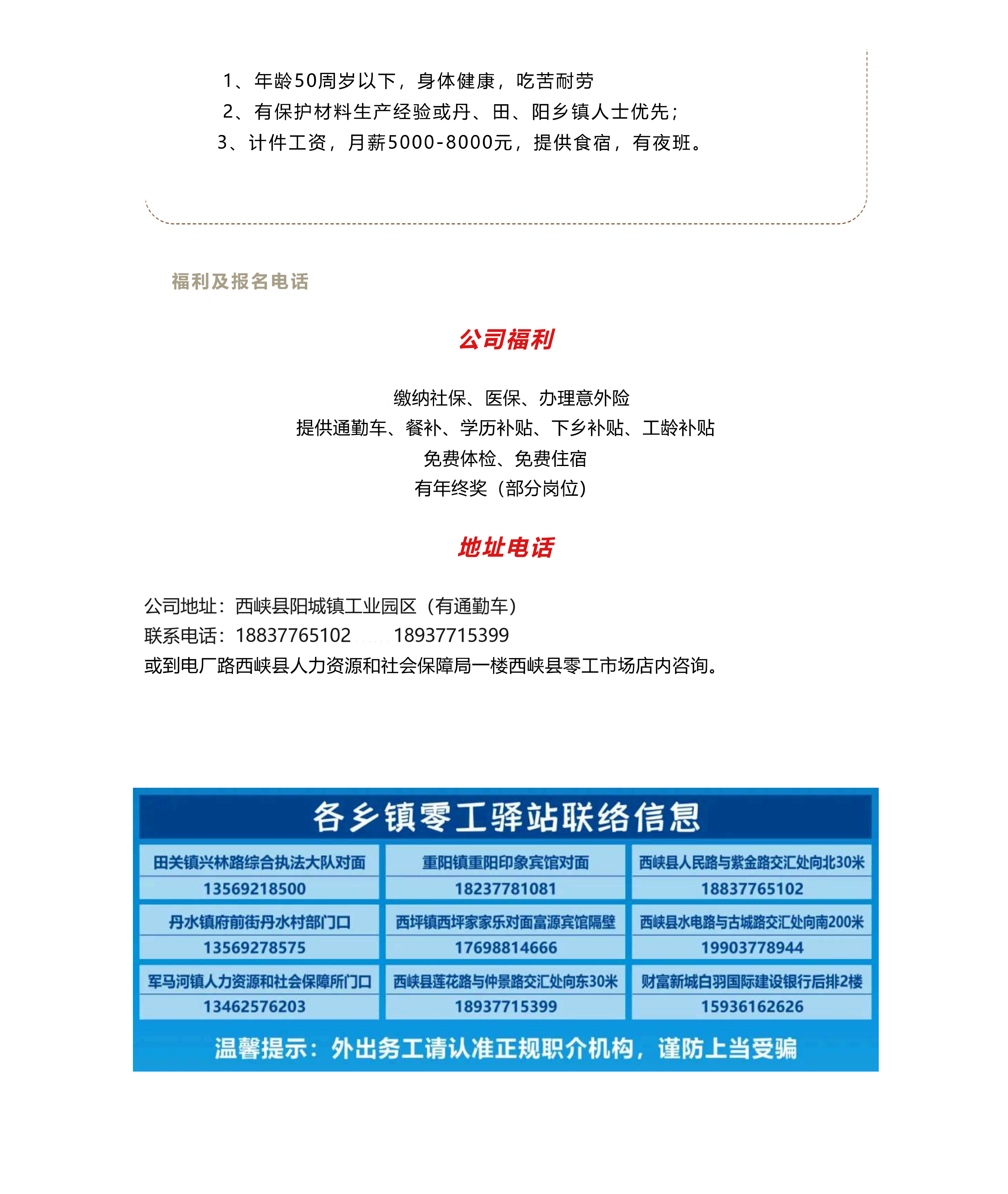 西峡县耀辉冶金材料有限公司 招聘（20260529）