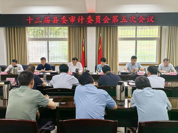唐河县召开十三届县委审计委员会第五次会议 唐河县召开十三届县委审计委员会第五次会议