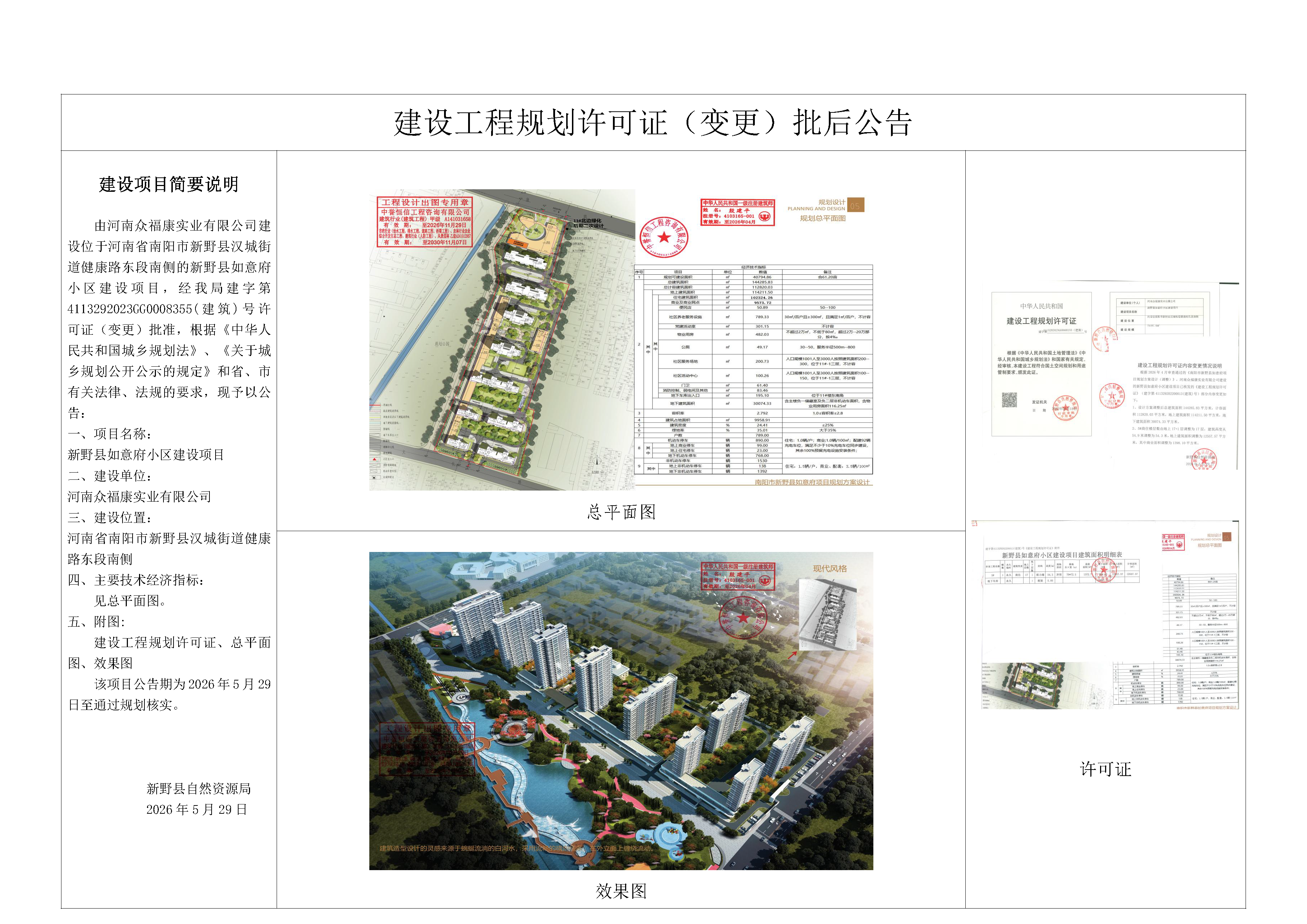如意府项目建设工程规划许可（变更）批后公告.png