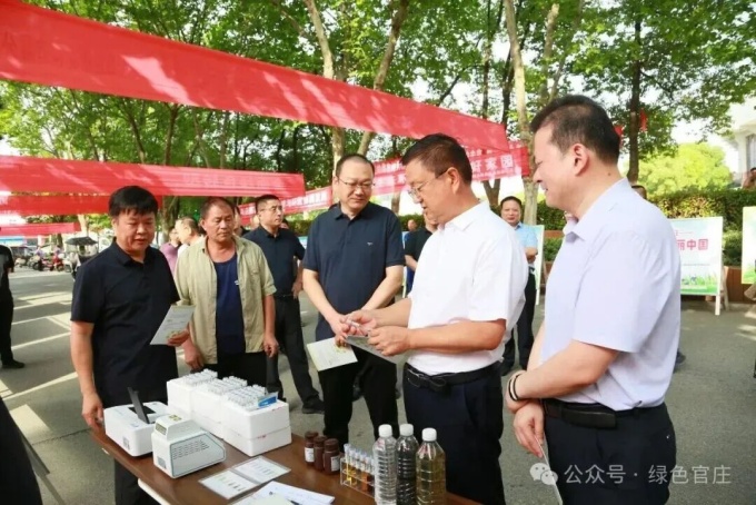 六五环境日丨聚焦碧水科普 践行绿色发展——官庄工区开展六五环境日宣传活动