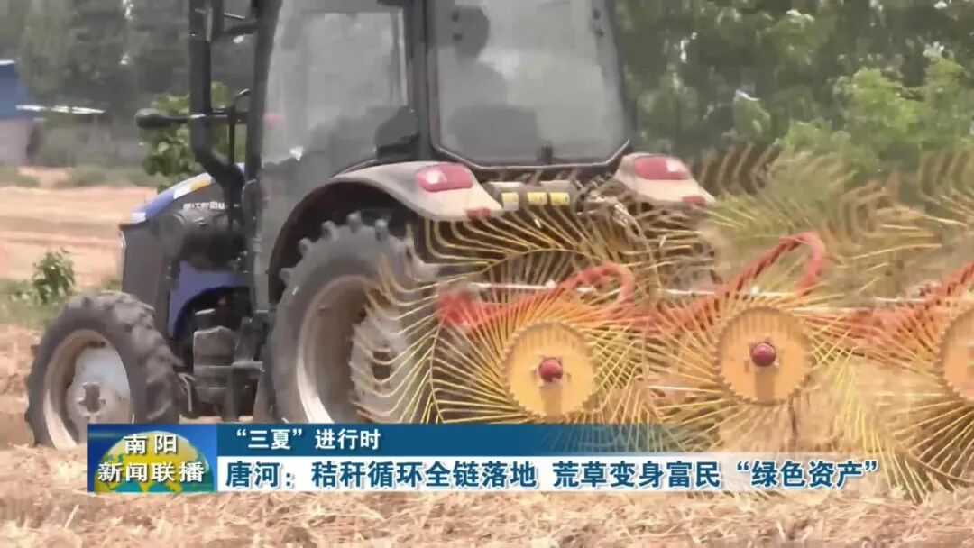 唐河:秸秆循环全链落地 荒草变身富民“绿色资产” 唐河:秸秆循环全链落地 荒草变身富民“绿色资产”