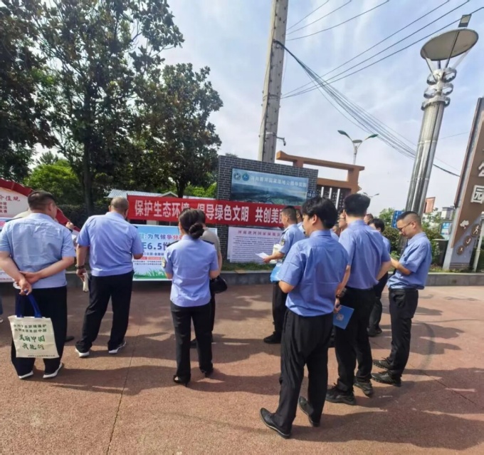 六五环境日丨检环携手普法宣传 共建绿色美丽唐河——唐河分局开展六五环境日宣传活动 六五环境日丨检环携手普法宣传 共建绿色美丽唐河——唐河分局开展六五环境日宣传活动