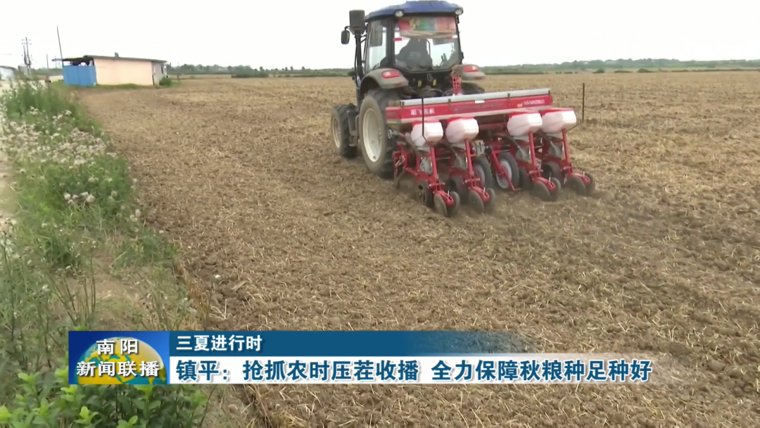 镇平:抢抓农时压茬收播 全力保障秋粮种足种好 镇平:抢抓农时压茬收播 全力保障秋粮种足种好