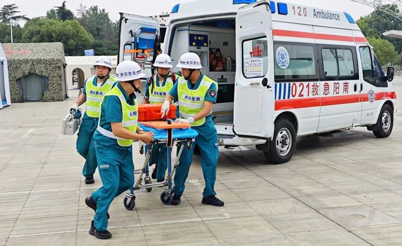 南阳市举办2026年河南省卫生健康系统突发自然灾害事件紧急医学救援应急演练 南阳市举办2026年河南省卫生健康系统突发自然灾害事件紧急医学救援应急演练