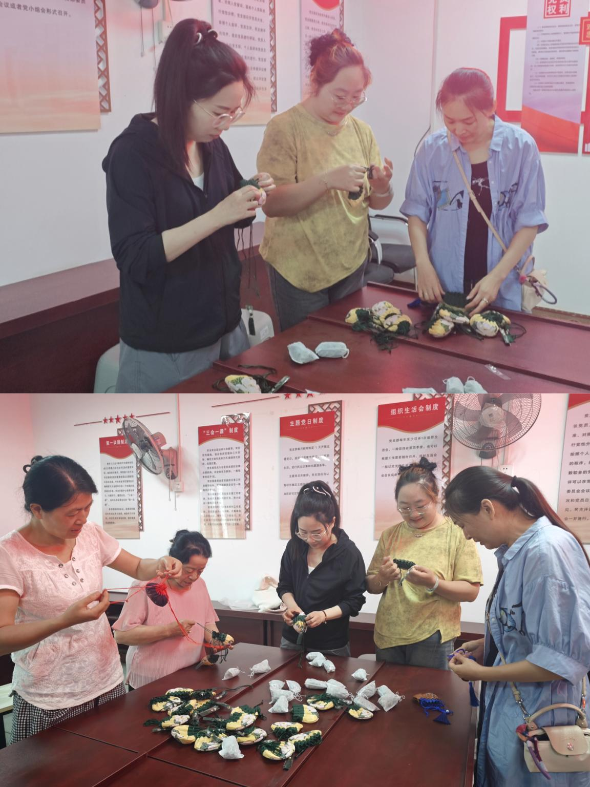 粽叶飘香迎端午 凝心聚力筑国防 ——市国动办联合民权社区开展端午主题党日活动