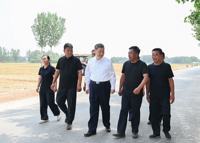 习近平在山东德州考察时强调 以扎实举措推进农业农村现代化 用勤劳和智慧创造更加美好生活
