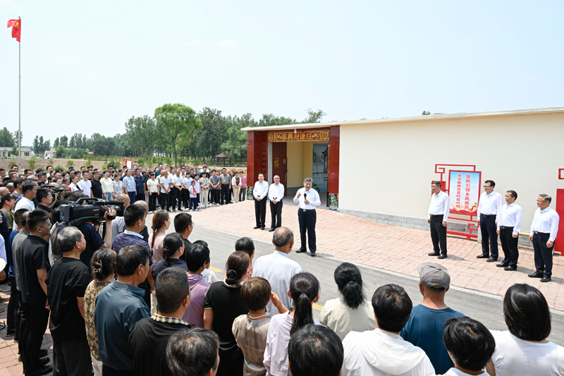 习近平在山东德州考察时强调 以扎实举措推进农业农村现代化 用勤劳和智慧创造更加美好生活