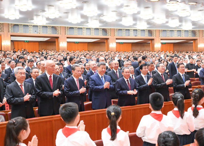 庆祝中国共产党成立105周年音乐会在京举行 