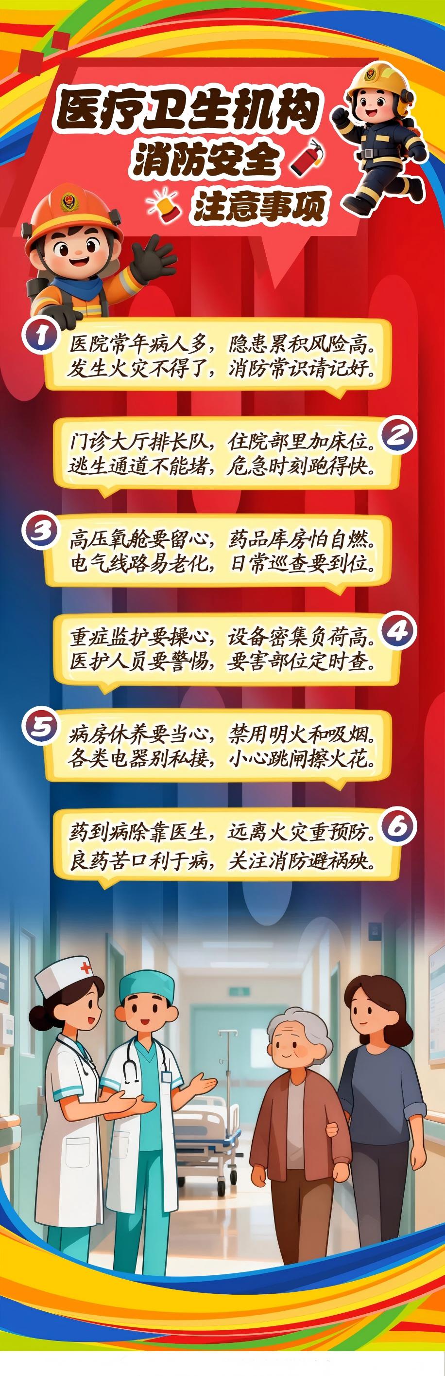 消防安全 你我同行 | 医疗机构消防安全指南