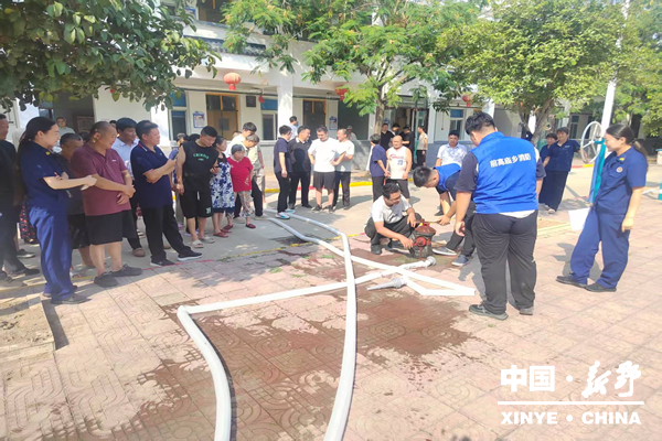 前高庙乡敬老院开展消防安全实操培训演练 前高庙乡敬老院开展消防安全实操培训演练