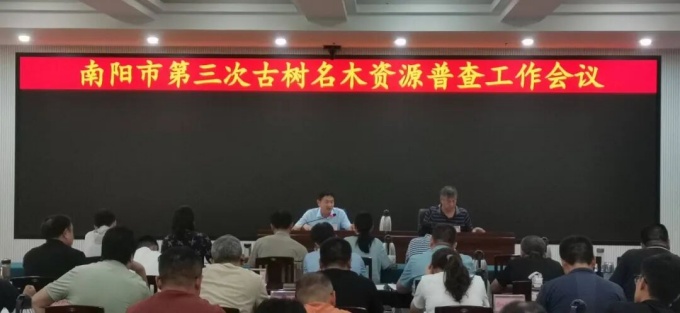 全市第三次古树名木资源普查工作会议召开