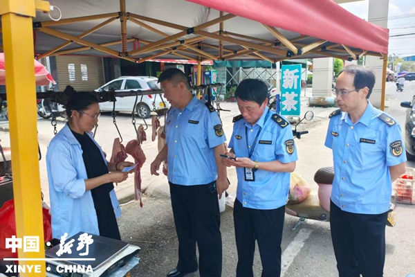 县市场监督管理局：源头严防过程严管 筑牢肉品安全防线