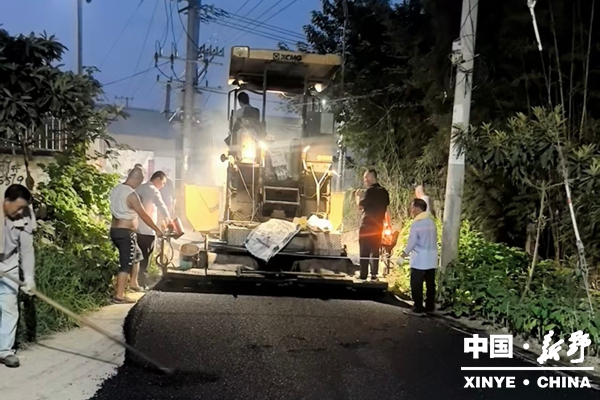 上港乡:骄阳盛夏抢工期 民生实事惠民心 上港乡:骄阳盛夏抢工期 民生实事惠民心