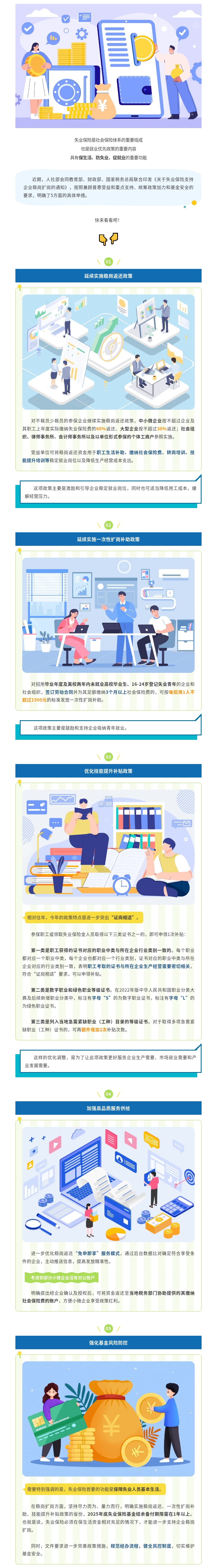 失业保险如何支持企业稳岗扩岗？五项核心举措划重点