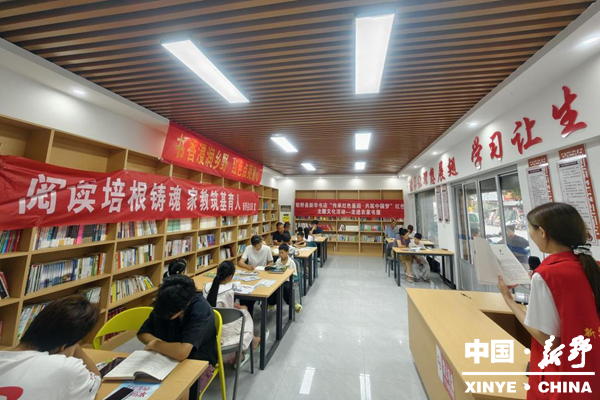 河南新野王集镇:书香润乡土 红色育童心 河南新野王集镇:书香润乡土 红色育童心